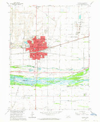 Download a high-resolution, GPS-compatible USGS topo map for Kearney, NE (1964 edition)