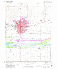 Download a high-resolution, GPS-compatible USGS topo map for Kearney, NE (1977 edition)