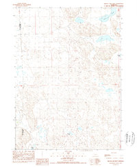 Download a high-resolution, GPS-compatible USGS topo map for Krause Lake West, NE (1989 edition)