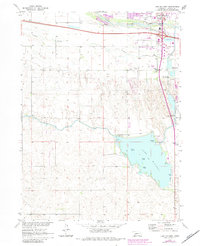Download a high-resolution, GPS-compatible USGS topo map for Lake Maloney, NE (1983 edition)