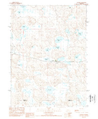 Download a high-resolution, GPS-compatible USGS topo map for Lakeside, NE (1989 edition)