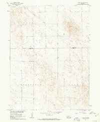 preview thumbnail of historical topo map of Lamar, NE in 1961