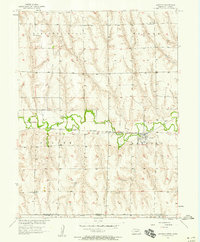 Download a high-resolution, GPS-compatible USGS topo map for Lebanon, NE (1958 edition)