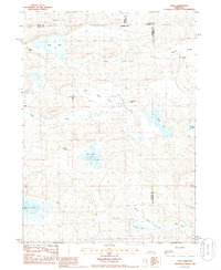 Download a high-resolution, GPS-compatible USGS topo map for Lena, NE (1986 edition)