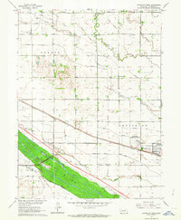 Download a high-resolution, GPS-compatible USGS topo map for Lexington West, NE (1964 edition)
