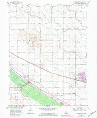 Download a high-resolution, GPS-compatible USGS topo map for Lexington West, NE (1984 edition)