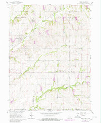 Download a high-resolution, GPS-compatible USGS topo map for Liberty, NE (1980 edition)