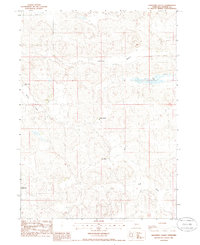 Download a high-resolution, GPS-compatible USGS topo map for Lightning Valley, NE (1986 edition)