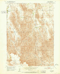 Download a high-resolution, GPS-compatible USGS topo map for Lillian, NE (1952 edition)