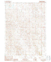 Download a high-resolution, GPS-compatible USGS topo map for Linscott SW, NE (1987 edition)