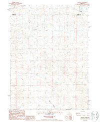 Download a high-resolution, GPS-compatible USGS topo map for Linscott, NE (1987 edition)