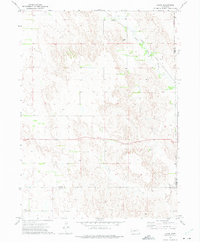 preview thumbnail of historical topo map of Logan County, NE in 1972