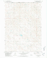 preview thumbnail of historical topo map of Dawes County, NE in 1980