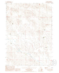 Download a high-resolution, GPS-compatible USGS topo map for Long Lake SE, NE (1985 edition)