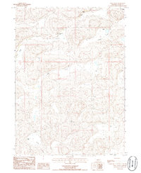 Download a high-resolution, GPS-compatible USGS topo map for Long Valley, NE (1986 edition)