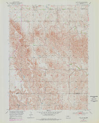 preview thumbnail of historical topo map of Valley County, NE in 1953
