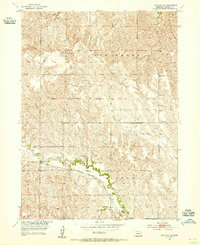Download a high-resolution, GPS-compatible USGS topo map for Loup City SE, NE (1955 edition)