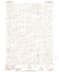 Download a high-resolution, GPS-compatible USGS topo map for Lowe Valley, NE (1989 edition)
