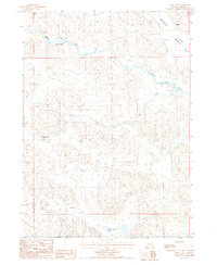 Download a high-resolution, GPS-compatible USGS topo map for Lowes Lake, NE (1987 edition)