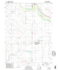 Download a high-resolution, GPS-compatible USGS topo map for Lyman, NE (1995 edition)