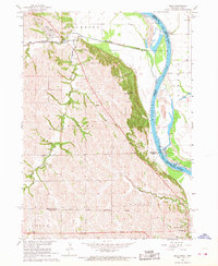 Download a high-resolution, GPS-compatible USGS topo map for Macy, NE (1968 edition)