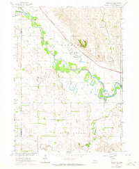 Download a high-resolution, GPS-compatible USGS topo map for Madison NE, NE (1964 edition)