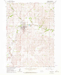 Download a high-resolution, GPS-compatible USGS topo map for Madison, NE (1964 edition)