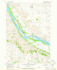 Download a high-resolution, GPS-compatible USGS topo map for Marty, NE (1966 edition)