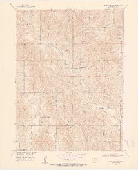 Download a high-resolution, GPS-compatible USGS topo map for Mason City NW, NE (1953 edition)