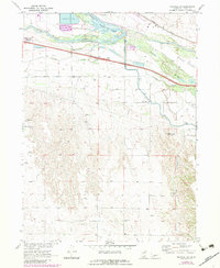 Download a high-resolution, GPS-compatible USGS topo map for Maxwell SW, NE (1983 edition)