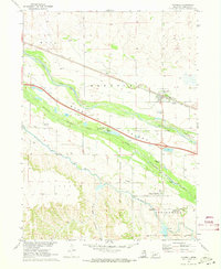 Download a high-resolution, GPS-compatible USGS topo map for Maxwell, NE (1973 edition)