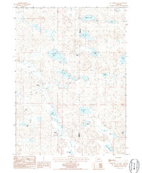 Download a high-resolution, GPS-compatible USGS topo map for McCarthy Lake, NE (1986 edition)