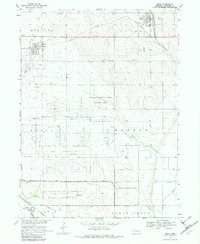 Download a high-resolution, GPS-compatible USGS topo map for Mead, NE (1982 edition)