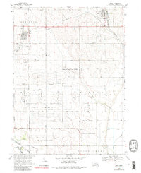 Download a high-resolution, GPS-compatible USGS topo map for Mead, NE (1991 edition)
