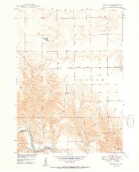 Download a high-resolution, GPS-compatible USGS topo map for Meadville, NE (1950 edition)