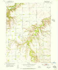 Download a high-resolution, GPS-compatible USGS topo map for Meek NE, NE (1956 edition)