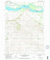 Download a high-resolution, GPS-compatible USGS topo map for Menominee, NE (1971 edition)