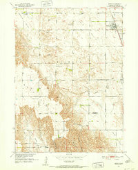 Download a high-resolution, GPS-compatible USGS topo map for Merna, NE (1952 edition)