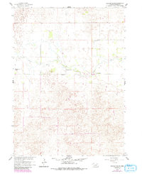 Download a high-resolution, GPS-compatible USGS topo map for Mignery Ranch, NE (1993 edition)
