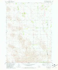 preview thumbnail of historical topo map of Garfield County, NE in 1981