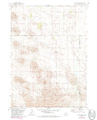 Download a high-resolution, GPS-compatible USGS topo map for Miles Ranch, NE (1986 edition)