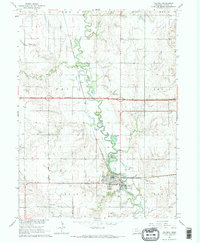 Download a high-resolution, GPS-compatible USGS topo map for Milford, NE (1965 edition)