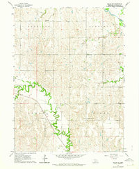 Download a high-resolution, GPS-compatible USGS topo map for Miller NE, NE (1964 edition)