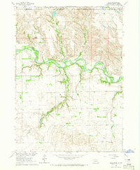 Download a high-resolution, GPS-compatible USGS topo map for Mills, NE (1965 edition)