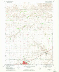 Download a high-resolution, GPS-compatible USGS topo map for Minden North, NE (1971 edition)
