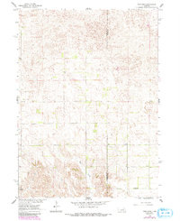 Download a high-resolution, GPS-compatible USGS topo map for Mud Creek, NE (1993 edition)