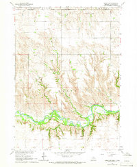 preview thumbnail of historical topo map of Boyd County, NE in 1964