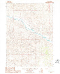 Download a high-resolution, GPS-compatible USGS topo map for Natick, NE (1987 edition)