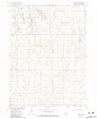 Download a high-resolution, GPS-compatible USGS topo map for Neligh SW, NE (1983 edition)
