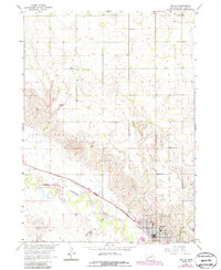 Download a high-resolution, GPS-compatible USGS topo map for Neligh, NE (1986 edition)